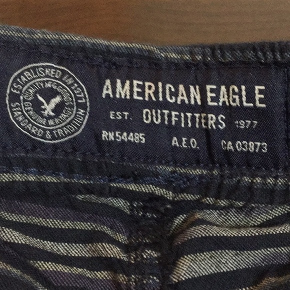 American Eagle Outfitters Men’s Black & Blue Shorts M - Picture 7 of 10